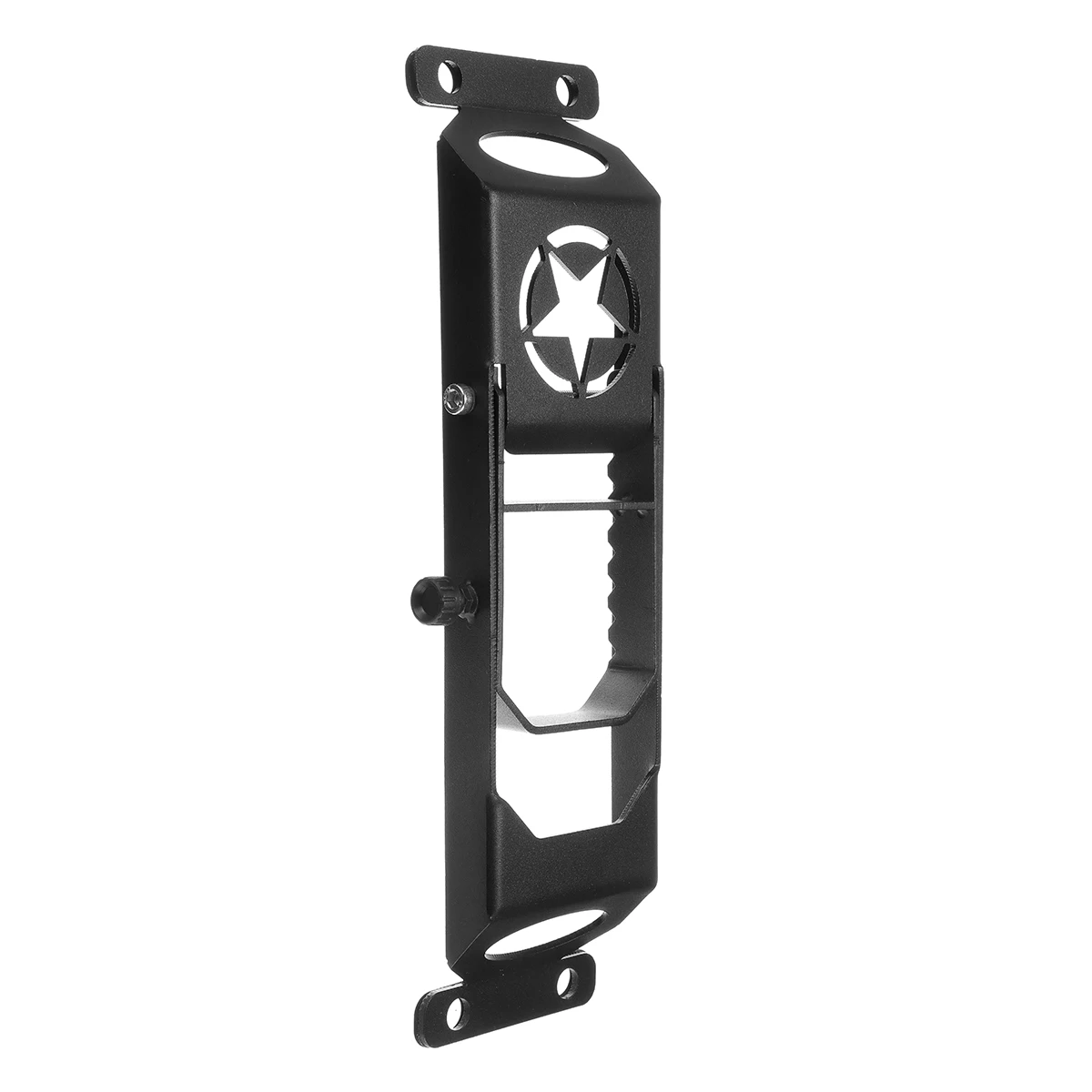 Car Exterior Door Hinge Folding Foot Pedal Peg Rest Pedal Plate Foot Pegs Jeep Wrangler JK JL 2007- Matte Black door hinge repair plate