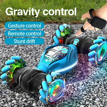 Gesture sensing Morphing remote control car Children's toys Twist four-wheel drive climbing stunt boy rechargeable off-road vehi 1