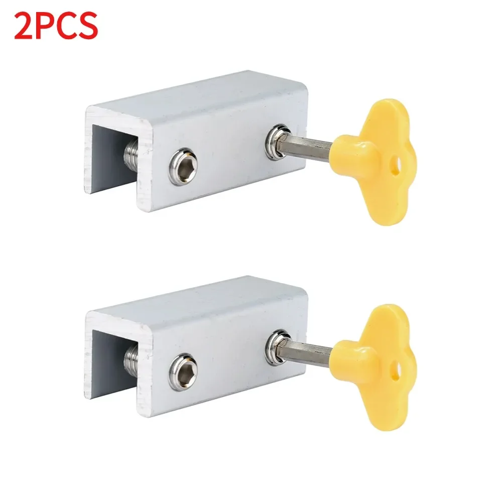 Adjustable Safety Locks for Windows and Sliding Doors - Child-Proof Limit Stoppers (1-10 Pack)