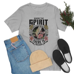 Women's Vintage Bible Verse Inspirational Christian Graphic Tee - XXL (GRAY)