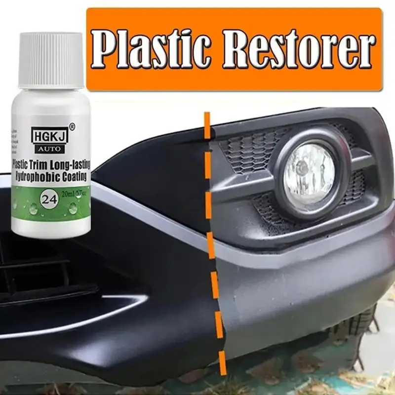 Car Exterior Cleaner Plastic Exterior Recovery Hydrophobic Coating