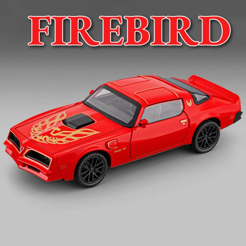 Diecast Firebird Hellcat Toy Car with Sound and Light Features