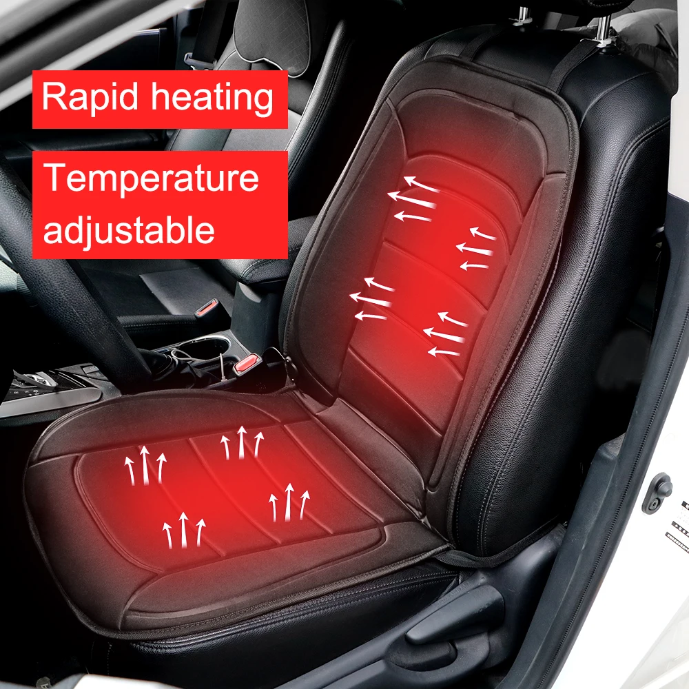 Universal Heater Warmer Car Seat Cushion Pad Interior Accessories Electric Heated Automobiles