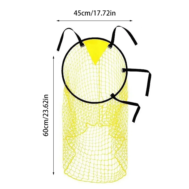 1 Pcs Youth Football Aiming Net Foldable Goal For Training Shooting