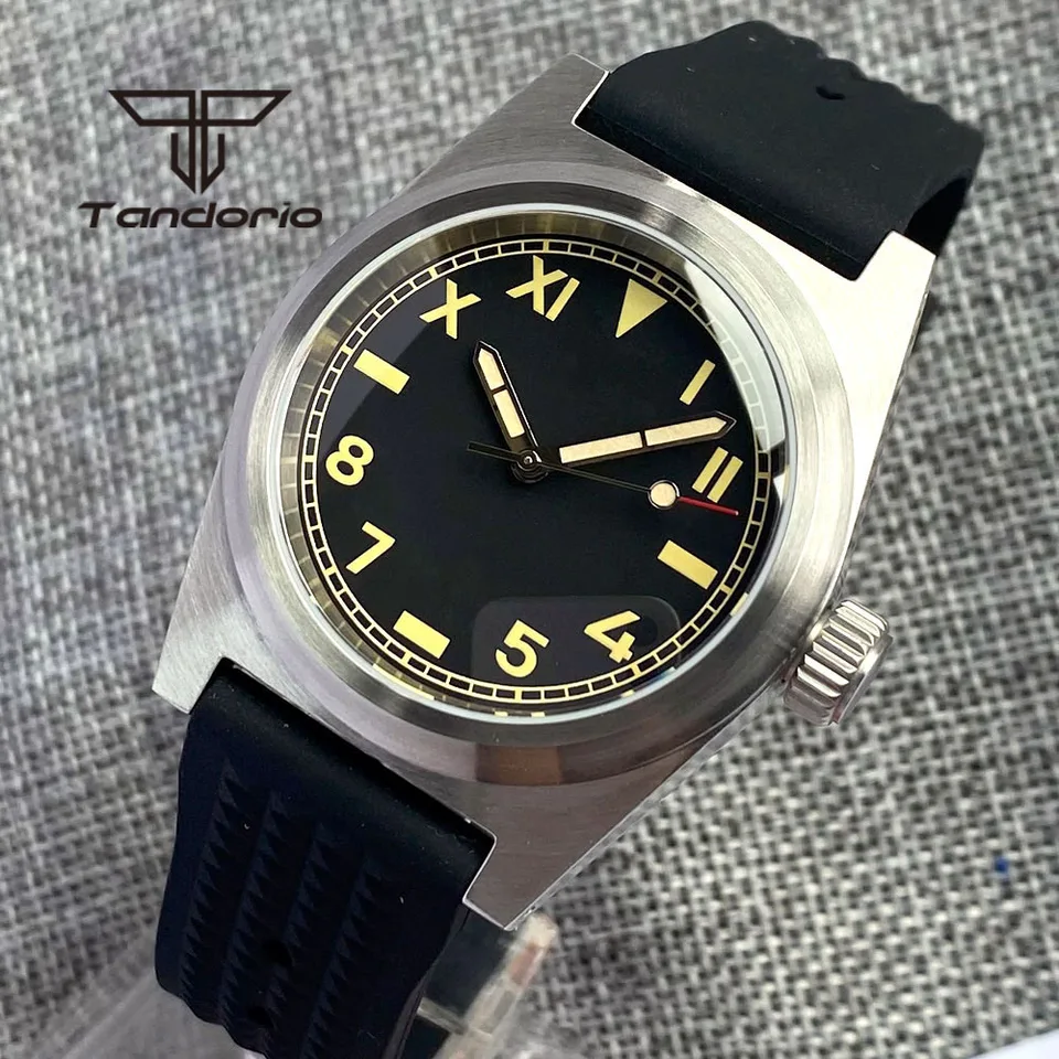 20ATM Pilot 39MM Tandorio Sapphire Glass Miyota NH35 PT5000 Automatic Mens Watch