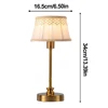 Cordless Table Lamp 3 Way Dimmable Desk Lamp with Fabric Shade Bedside Lamp Rechargeable Desk Reading Lamp for Bedroom 6