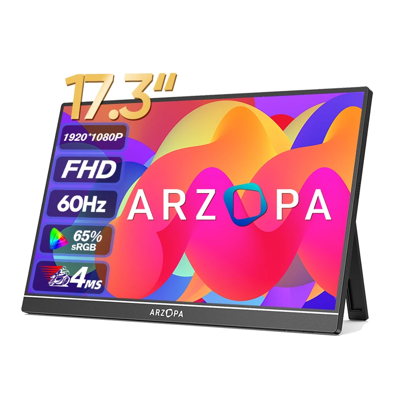 ARZOPA-Monitor-port-til-17-3-FHD-1080P-con-USB-C-pantalla-externa-mini ...