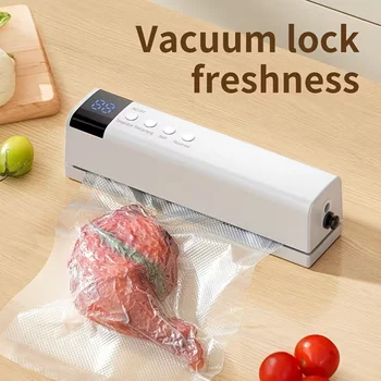 USB charging automatic food vacuum sealing machine, portable multifunctional wireless vacuum packaging machine, can inflate air 1