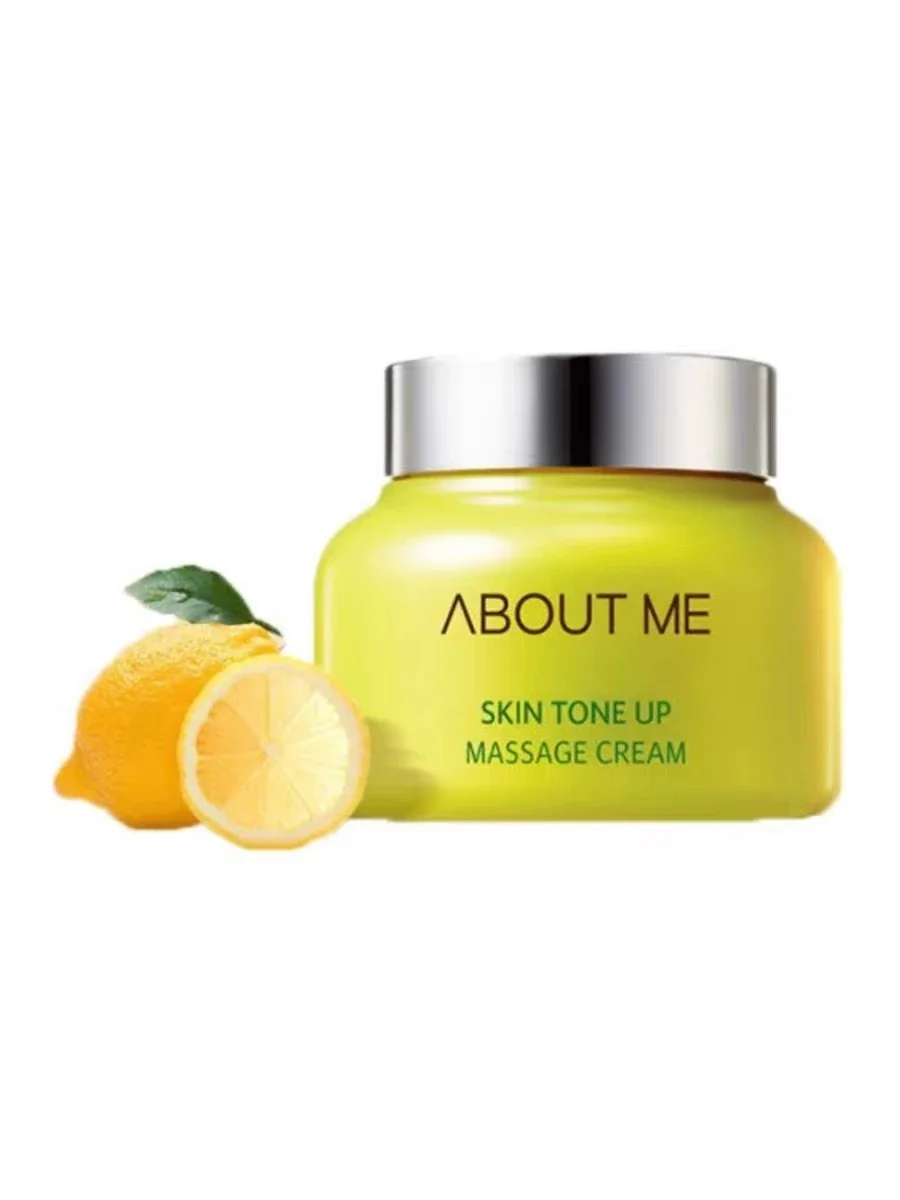 

Lemon Pai Massage Cream Deeply Cleans Dirt, Purifies Pores, Exfoliates, and Brightens Skin Tone 150ml