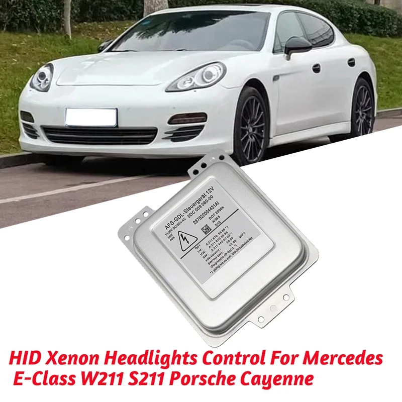 

Блок управления ксеноновыми фарами HID A2118705585 для Mercedes E-Class W211 S211 Porsche Cayenne D1S, модуль управления балластом