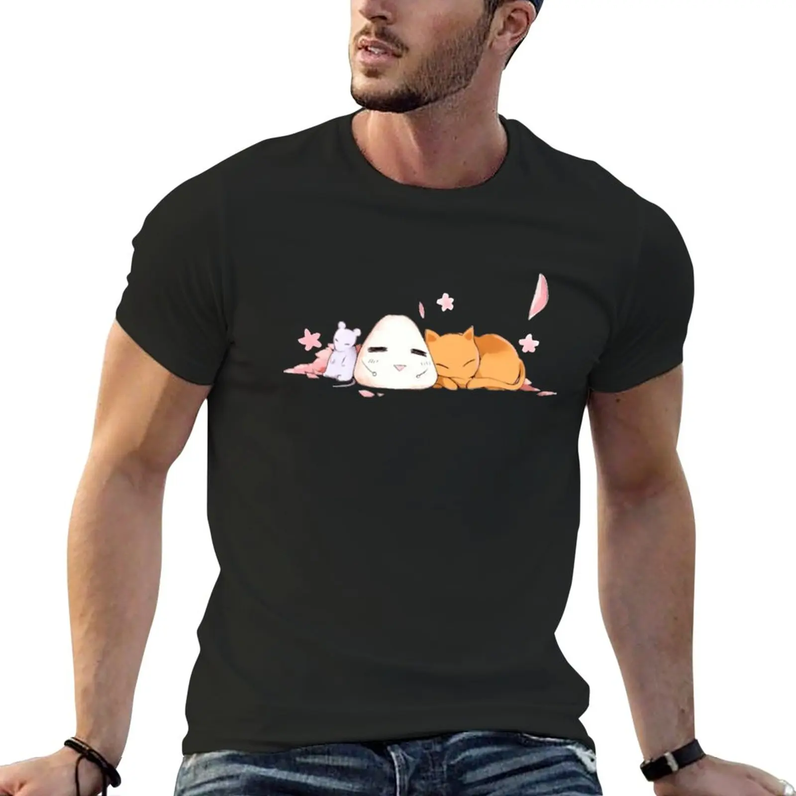 

New Fruits basket Tohru, Yuki, Kyo Classic . T-Shirt t shirt man funny t shirt summer clothes Short sleeve Men's cotton t-shirt