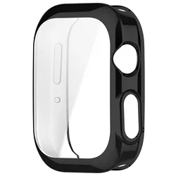 Premium Soft TPU Plating Watch Cover and Screen Protector for Huawei Watch D2 (Black)