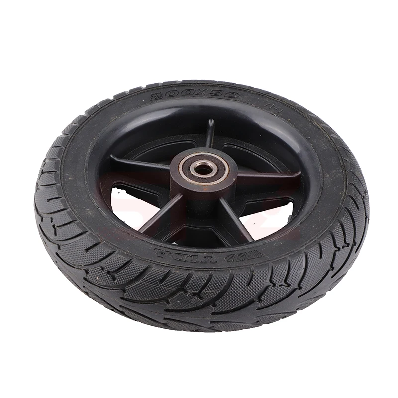 

Upgrade Wheels 200x50 Solid Tire Wheel 8 Inch Non-pneumatic Tyre Wheel Hub for Kugoo S1 S2 S3 C3 MINI Electric BIKE Air Wheel