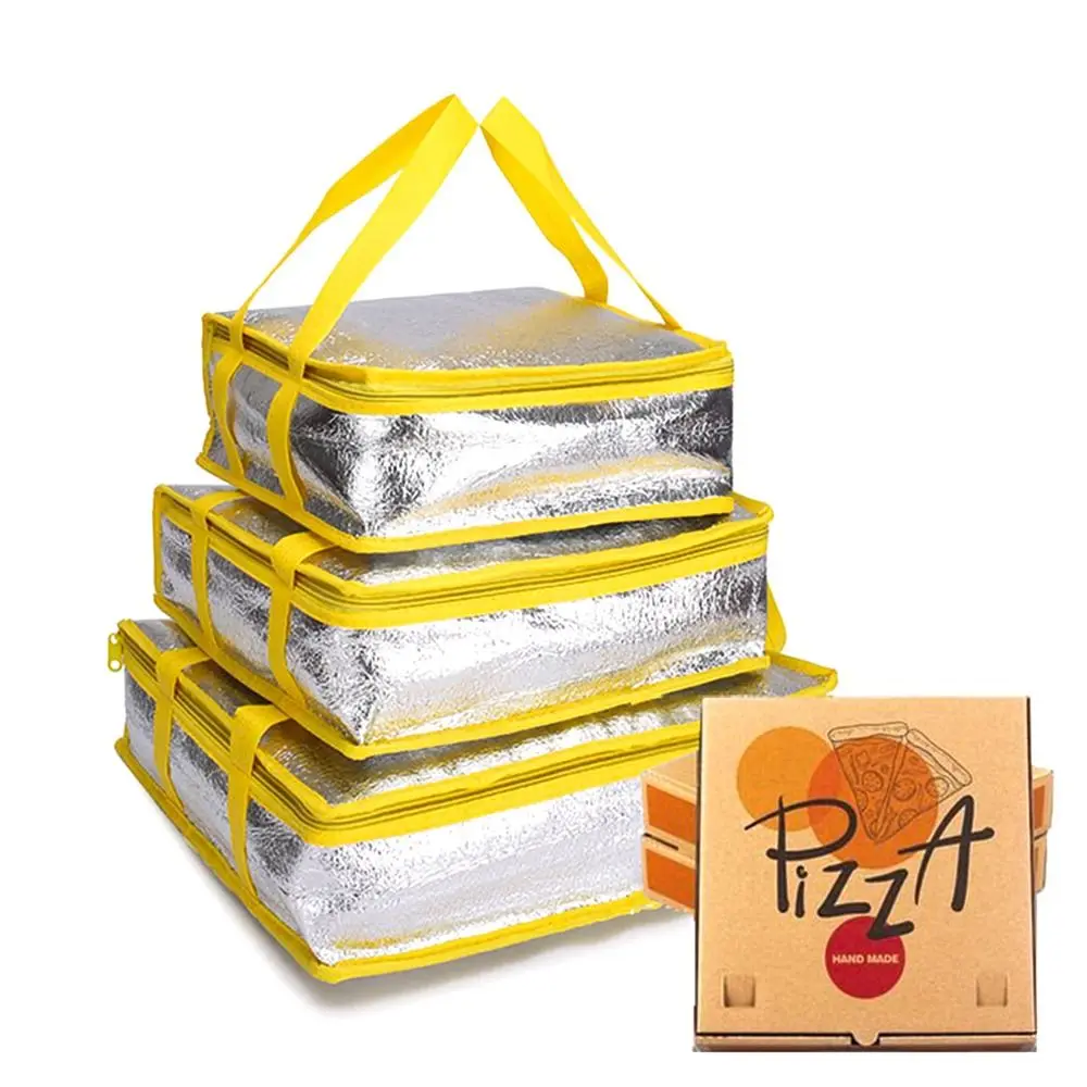 Folding Insulation Pizza Delivery Bag Picnic Portable Ice Food Thermal Bag Food Delivery Drink Carrier pizza delivery bag,food delivery box
