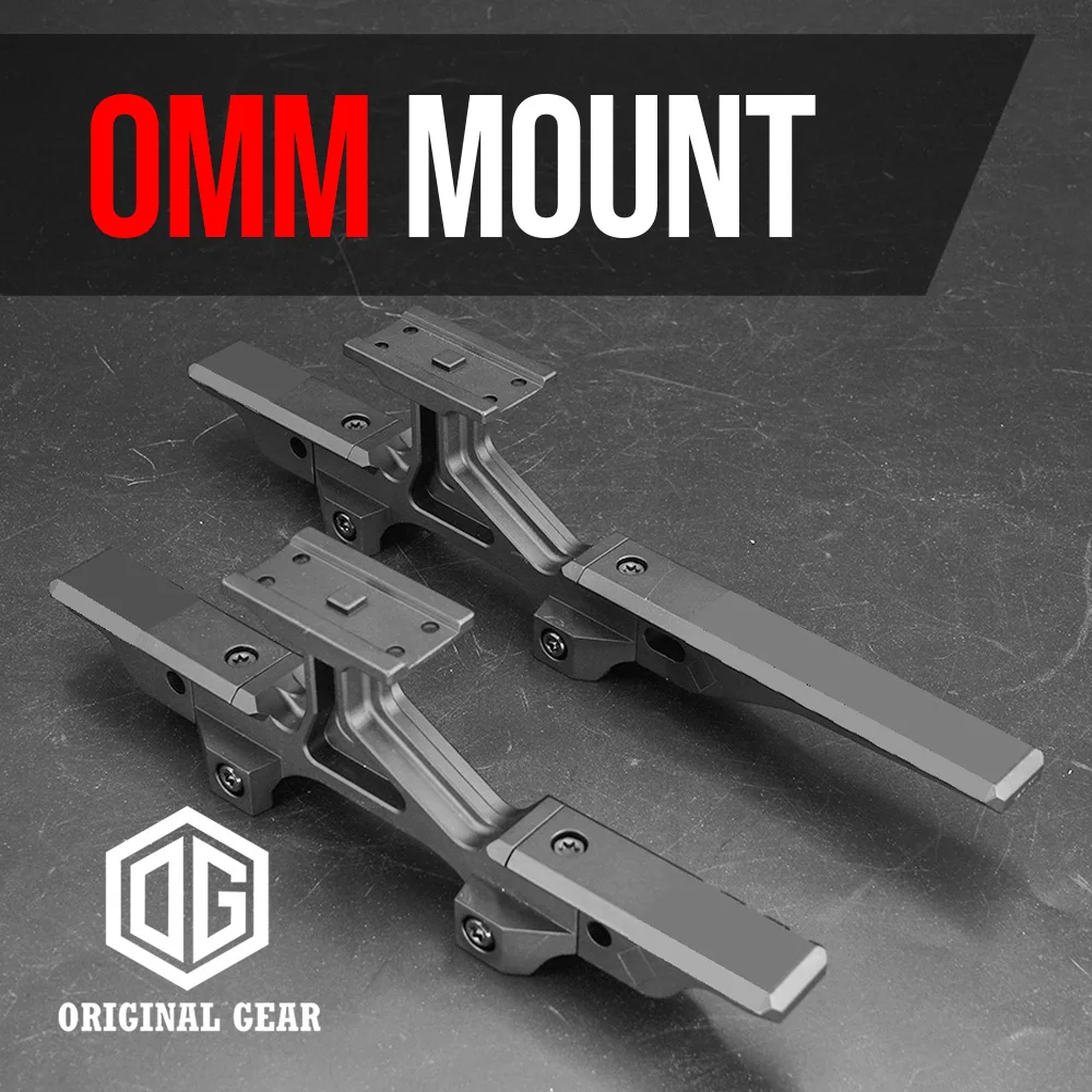 

SPECPRECISION Optic Mount Modular Lightweight Elevated Pattern Optical Mount For Red Dot Sight At 2.50" Centerline Height