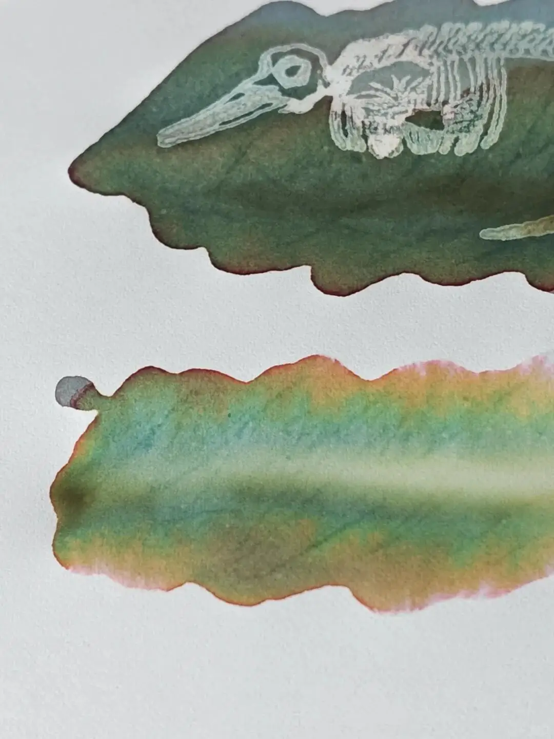 Zoo Ink, YAYA, 컬러 염료 만년필 잉크, 크로마토그래픽 잉크, 30ml