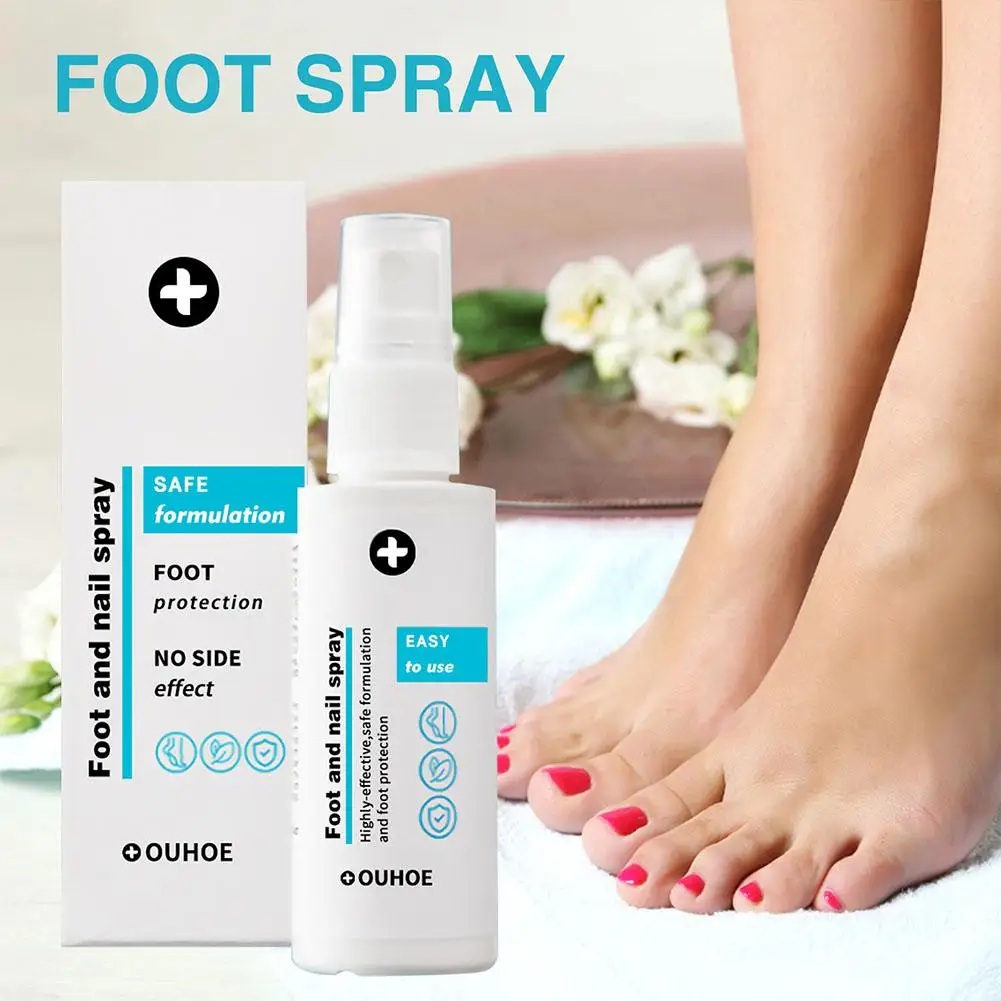Shoe Foot Deodorizer Natural Deodorizer Spray Refreshing Foot Spray Odor Removal Sweatproof Foot Care Déodorant Perfume For I5R9