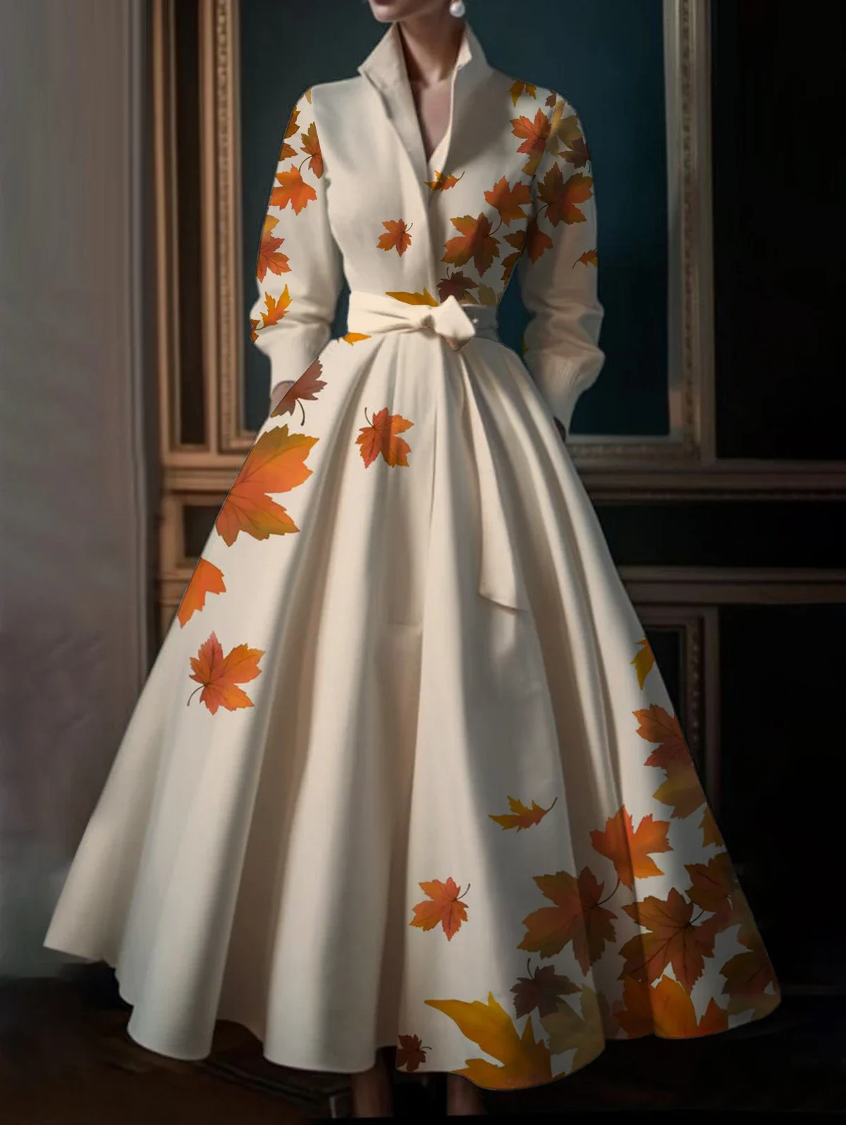 Robe Médiévale Femme Manches Longues - Style Victorien Gothique - Pour Carnaval, Halloween, Cosplay