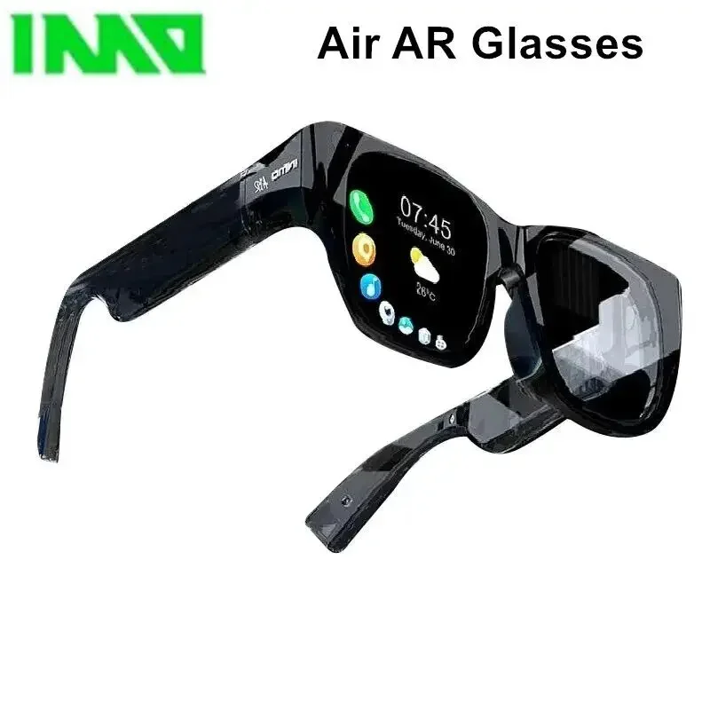 INMO AR Smart Glasses 3D Smart Cinema Steam VR Game Black Sun Glasses Wireless All In One 3D Shooting Image Video vr glasses
