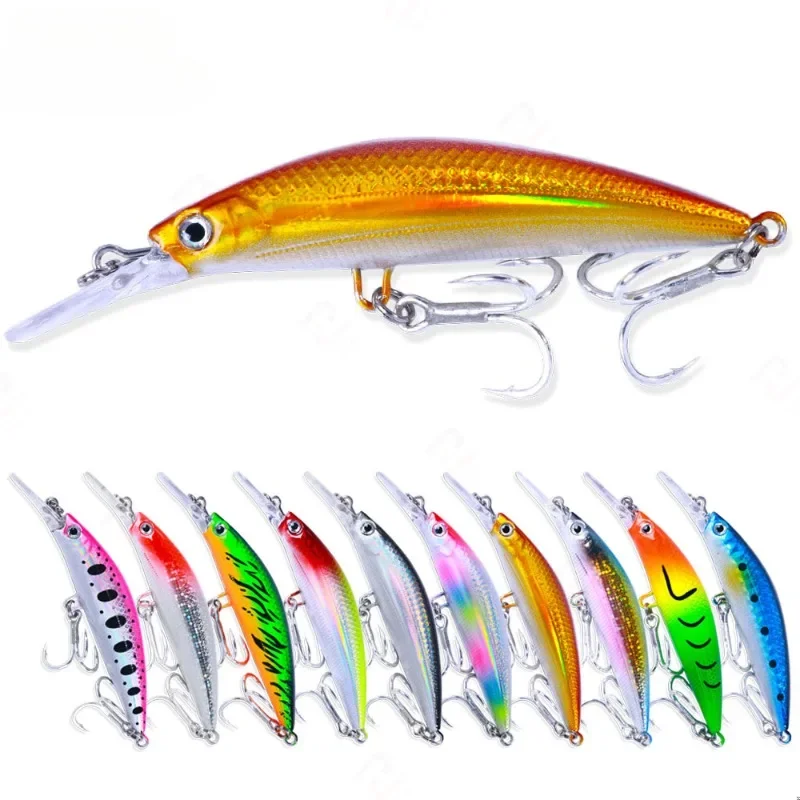 

Новая погружная жесткая приманка Mino Luya 9CM1G, Тонущая твердая приманка дальнего действия, морская рыболовная приманка, рыболовное снаряжение