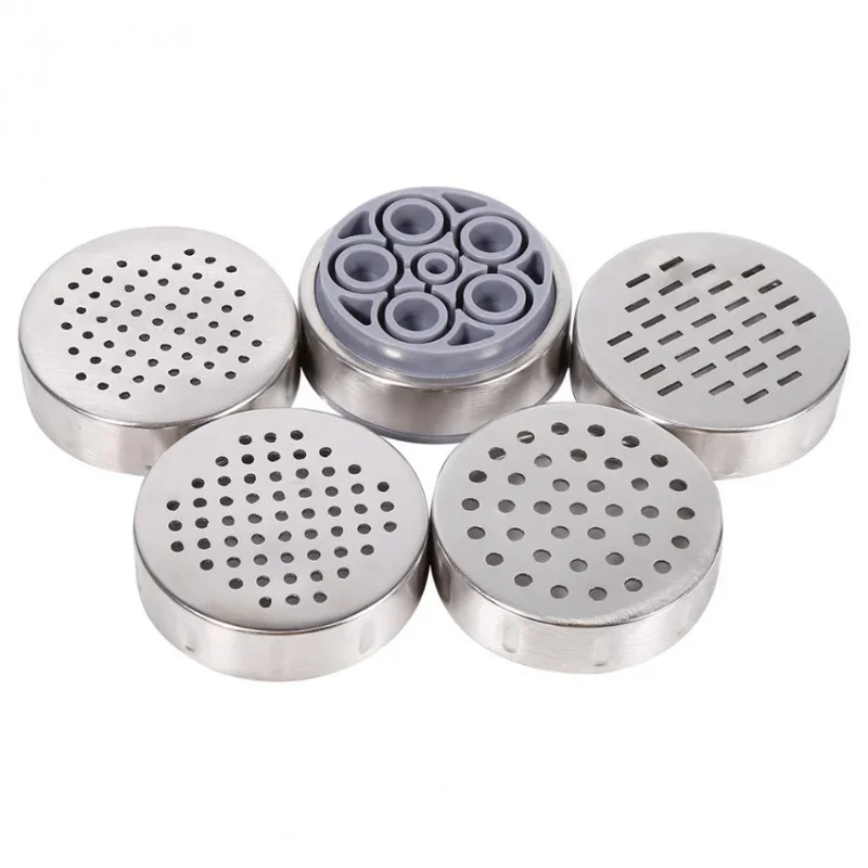 1PC domowa ręczna maszyna do robienia makaronu ze stali nierdzewnej nacisk dłoni maszyna do makaronu urządzenie do gotowania makaronu z 5 modelami 4 1PC domowa ręczna maszyna do robienia makaronu ze stali nierdzewnej nacisk dłoni maszyna do makaronu urządzenie do gotowania makaronu z 5 modelami - Image 4