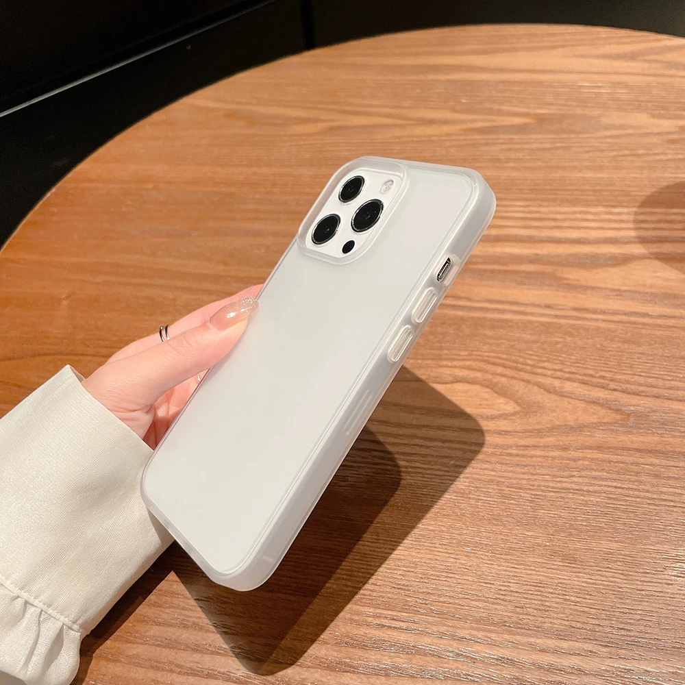 Ultra Thin Matte Soft Translucent Phone Case - Air Slim Silky Skin Cover