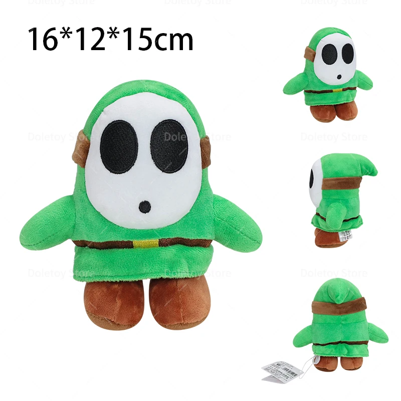 7 Styles New Game Plush Toys Black Shy Guy Blue Shy Guy Eddy the