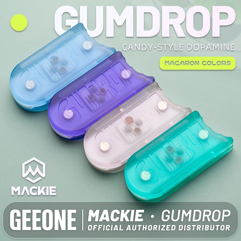 Mackie Gum Fidget Slider EDC Fidget Toys 성인용 안티 스트레스 손가락 끝 자이로 스코프 EDC 푸시 플레이트 사무실 스트레스 릴리프 ADHD 장난감