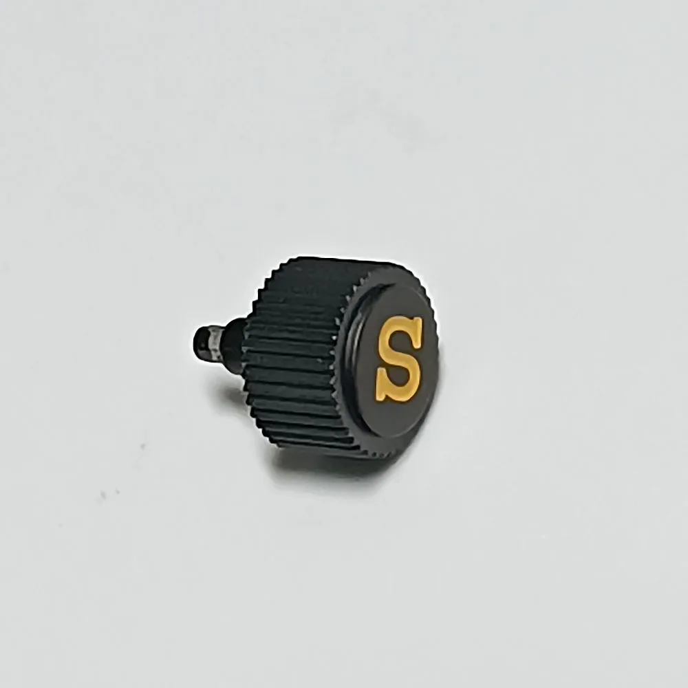 Screw-in Engraved 'S' Watch Crown Replacement for Automatic Movements - Premium Style