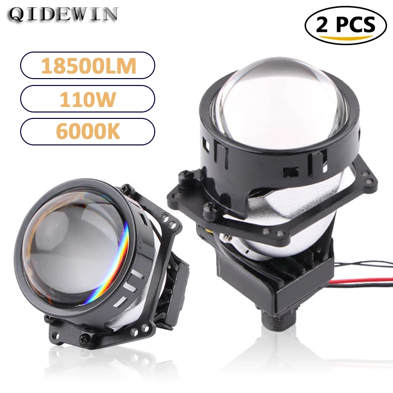 

Non Destructive Bi Led Projector Lens Headlights High Power Universal Fog Light Lights for Vehicles Laser Lenses Spotlights