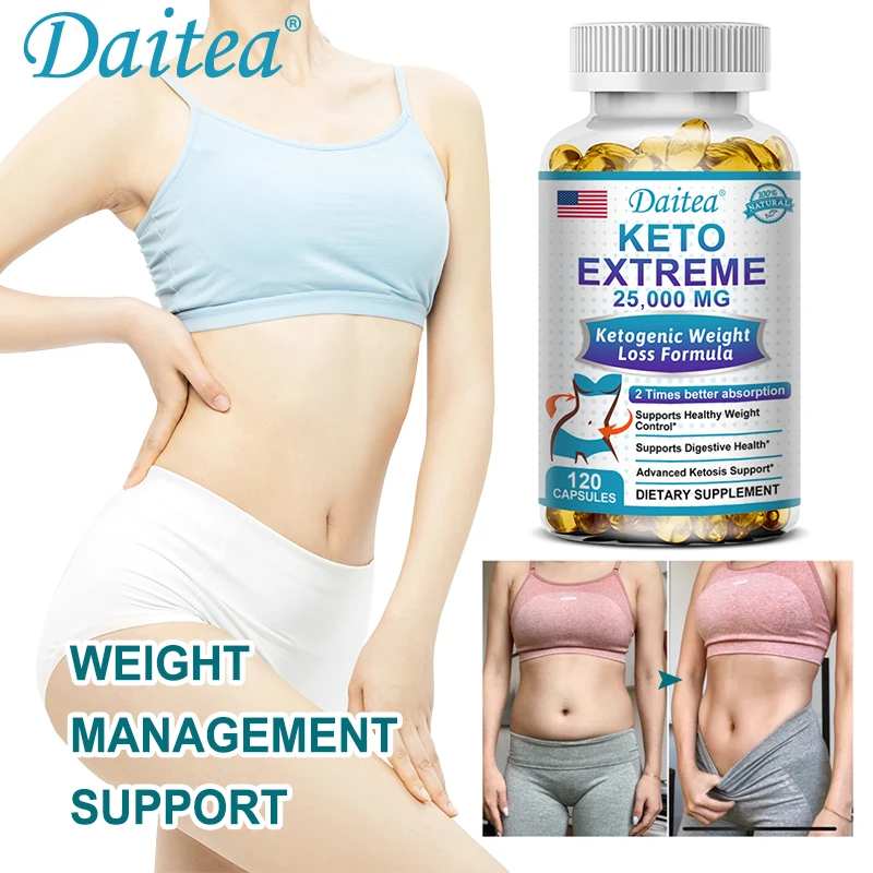 

Organic Ketone Capsules - Detoxify and Nourish The Skin, Promote Fat Oxidation Metabolism & Improve Immunity, Lower Cholesterol