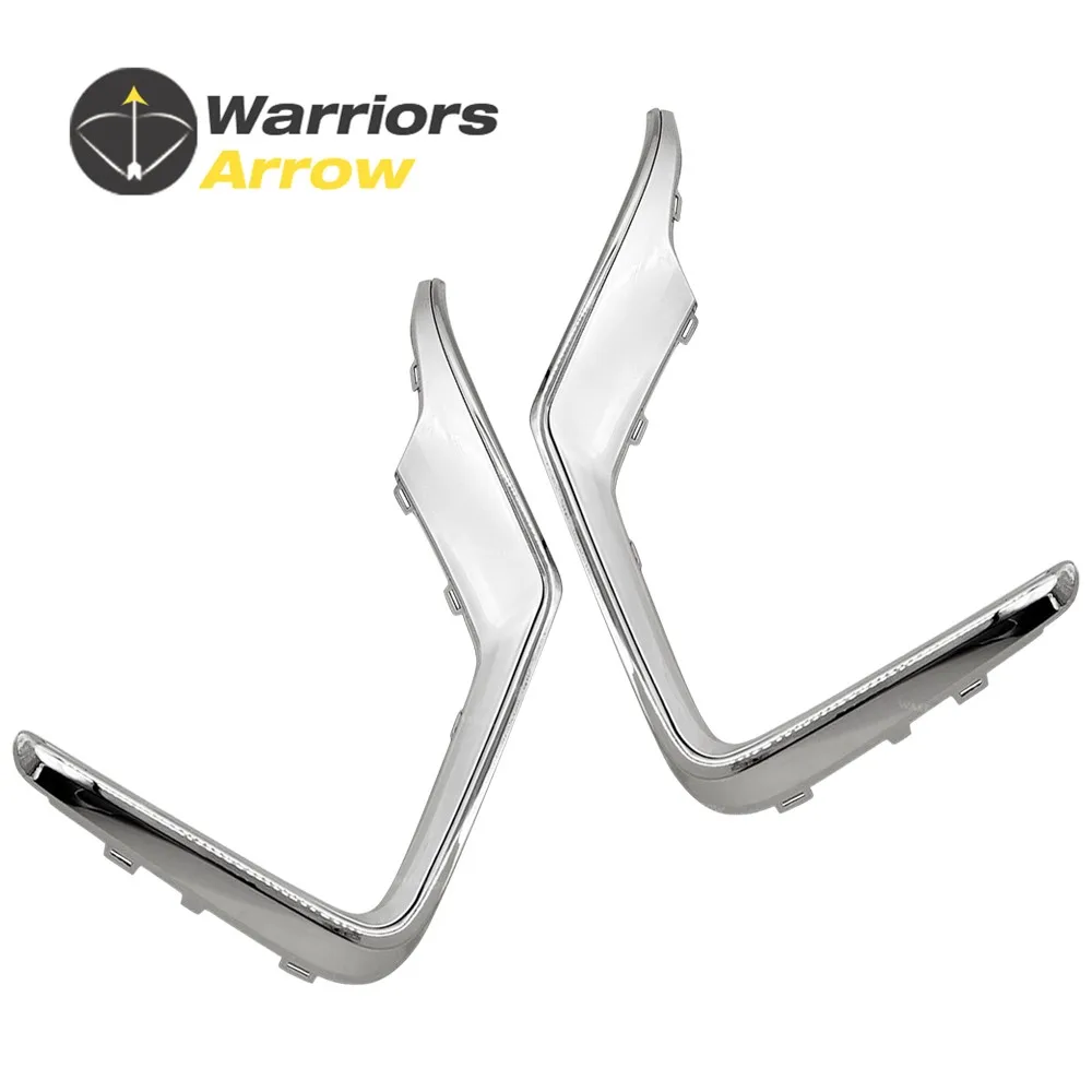 

Pair Front Left Right Lower Bumper Outer Trim Moulding Silver Plastic 71118-TLA-A50 71113-TLA-A50 For Honda CR-V 2020 2021 2022