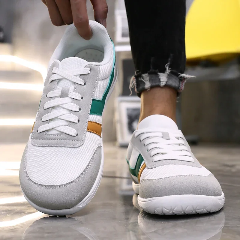 Wide Shoes Anti Slip Lightweight Breathable Running Shoes Minimalist Barefoot Cross Training Shoe Anti Slip Toe Walking Shoes 5