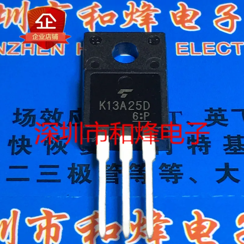 

K13A25D TK13A25D New and original TO-220F 250V 13A MOS field effect transistor Integrated circuit IC to220