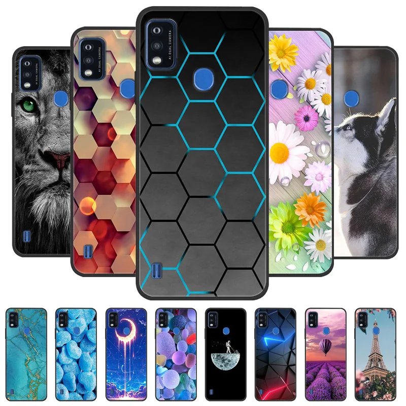 Case For ZTE Blade A51 Cover Shockproof Silicone Soft Phone Cases for