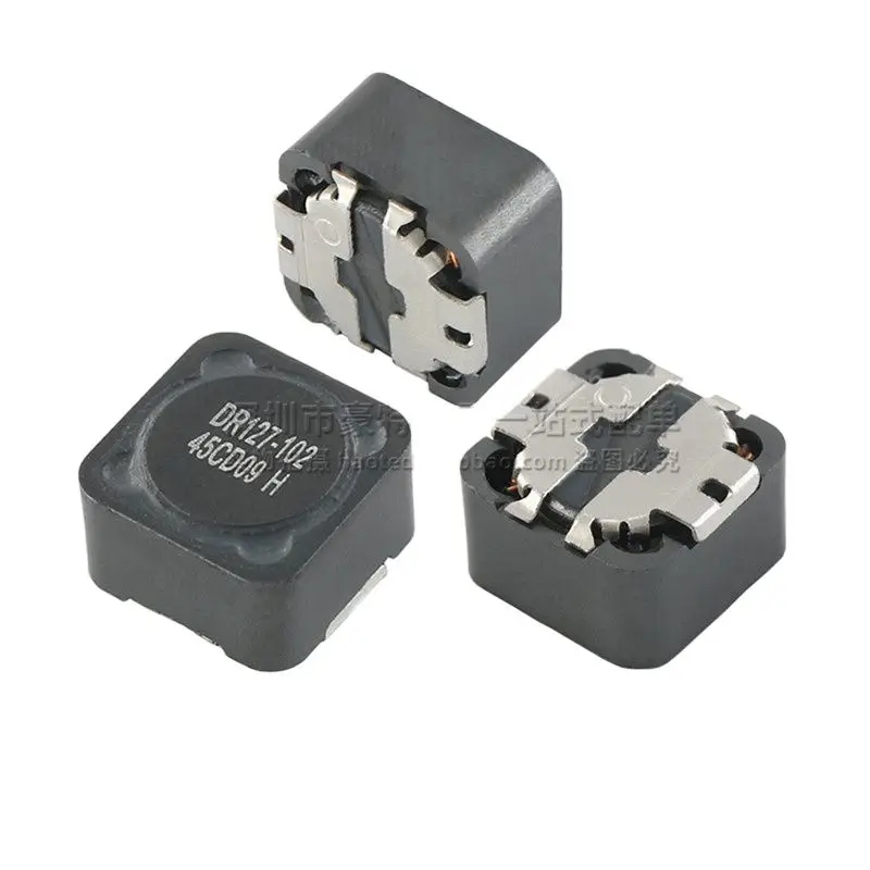 4 Pz/Nuovo Importato Dr127-102-R Integrale 1Mh 1.14A Induttore Di Schermatura Ad Alta Potenza Può Battere Dritto
