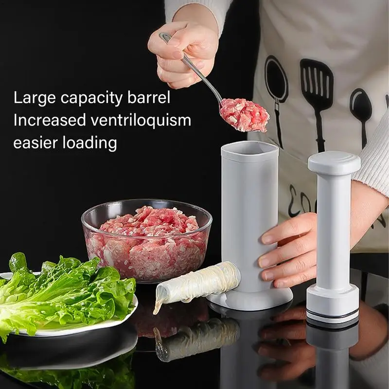 2 In 1 Manual Sausage Stuffer Vertical Food Processors Homemade Sausage Tool Kitchen Accessories Home Appliance For Hot Dog