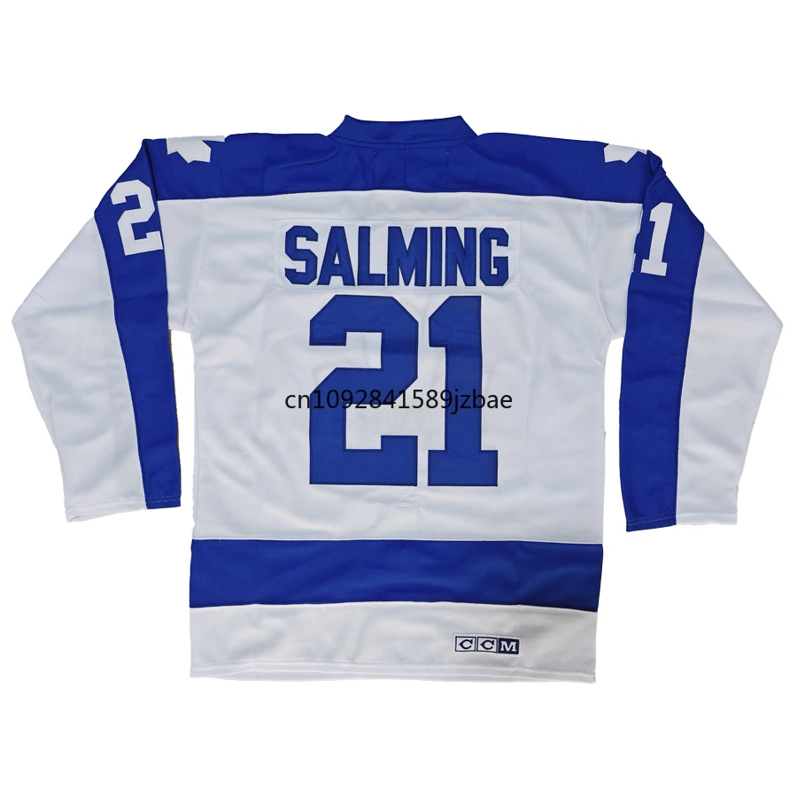 Ice Hockey Jerseys Mats Sundin Canada Toronto Retro 21 Borje Salming 22 Tiger Williams All Stitched Us M-3XL