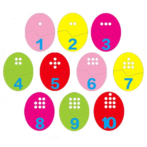 Children DIY Early Education Felt Hands-on Math Toy Supplies for Kindergarten felt hands toys