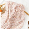 1PCS Baby Muslin Swaddle 100% Cotton Soft Baby Blanket For Newborn Baby Wrap Sleepsack Bath Towel 120*110cm 5