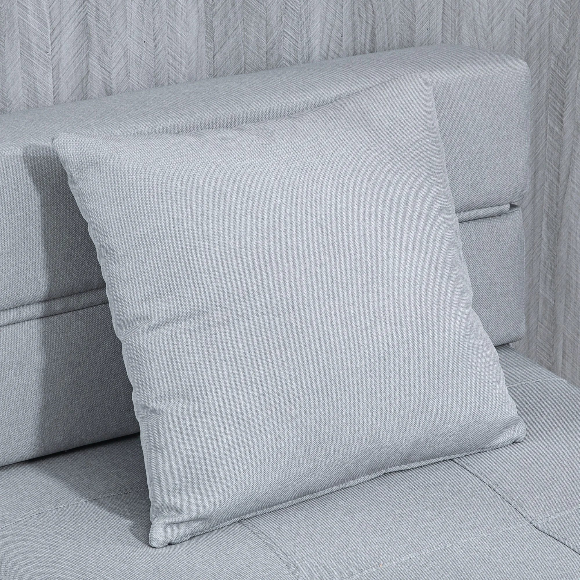 Klappbarer Schlafstuhl, 2-in-1-Klappstuhl mit Bettfunktion, Tragfähigkeit bis zu 100 kg, Gästebett für Wohnzimmer und Schlafzimmer – Detail 7