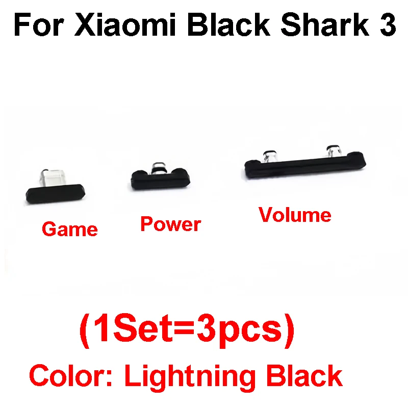 Enhanced Game Side Button & Volume Key Replacement Parts for Black Shark Smartphones
