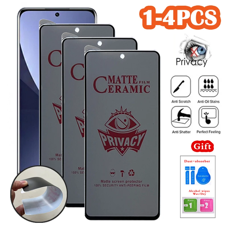 Soft Ceramic Antispy Film Privacy For Xiaomi Redmi Note 12 Pro Plus 5g
