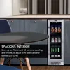 Whynter BBR-638SB Built-in Under Counter 12inch Beverage Refrigerator and Cooler,Fridge with Glass Door,2.0 Cubic Feet,Stainless 3