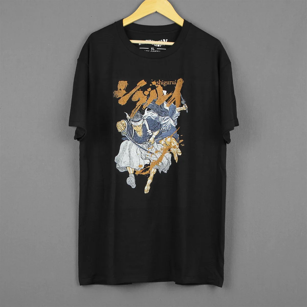 

Shigurui T-Shirt Japanese Anime Samura Mibu Gishi Den Samurai Champloo GANTZ Men Summer Cotton Tee Shirt