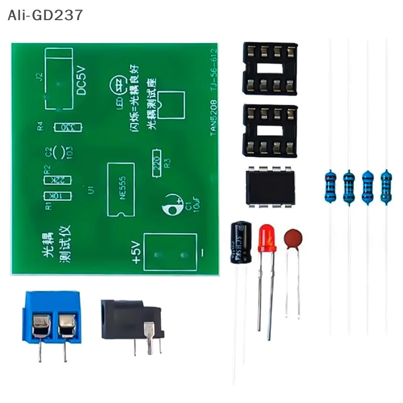 GD237-Optocoupler Tester Kit Board Practice Welding DIY Electronic Product Spare Parts