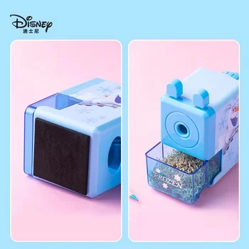 Disney Spiderman Pencil Sharpener Elsa Stitch Lotso Pencil Knife Hand Crank Sharpener Student Kids School Supplies Stationery 5