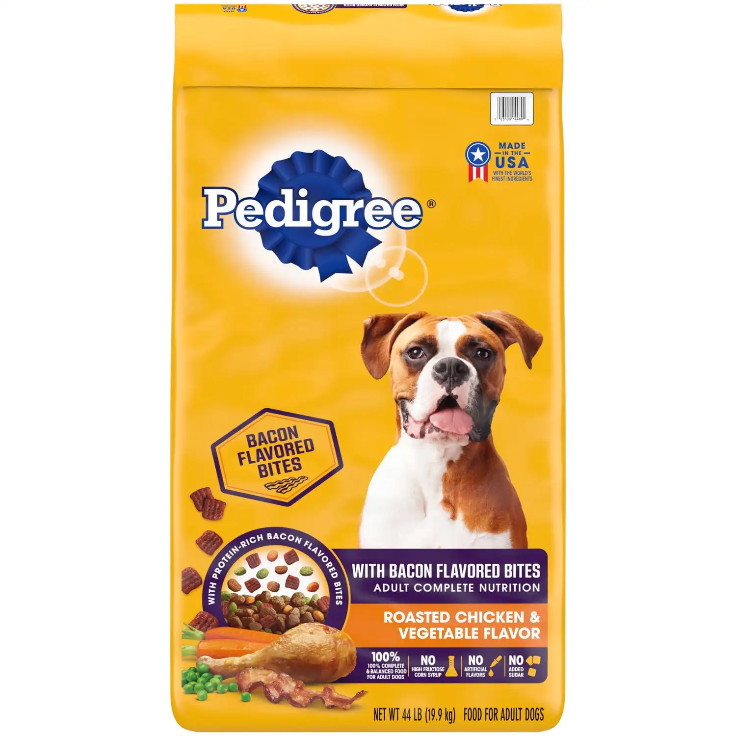 

Pedigree Complete Nutrition Roasted Chicken and Vegetable Dry Dog Food, 44 lb Bag