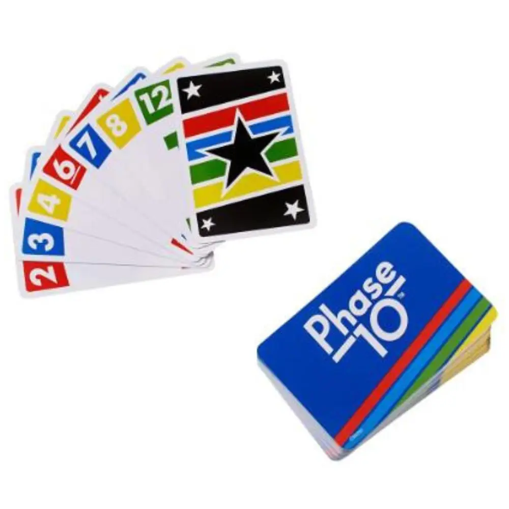 UNO Phase 10 Card Games Family Funny Entertainment Board Game Poker Kids Toys Playing Cards playing cards