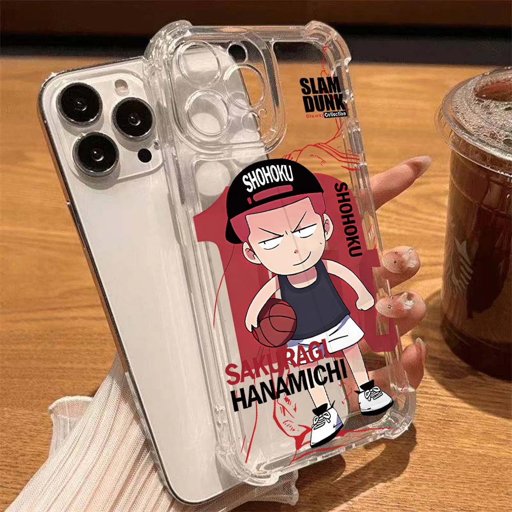 Hanamichi Kaede Slam Dunk Soft Thin Phone Case Cover